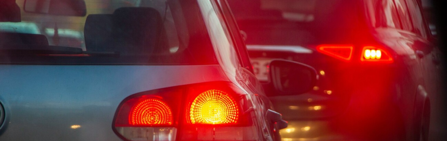 Auto's die botsen